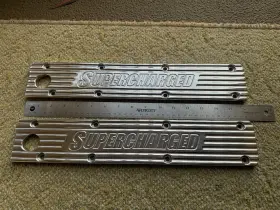 E41053p Bous Perf Ls Valve Cover Plates Pr Polished Supercharged Rare Mystery High Performance