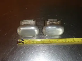 Bre5625 Breathers Vintage Aluminum Valve Cover Breather Pair Stelling Moon Cal Custom Street Rod