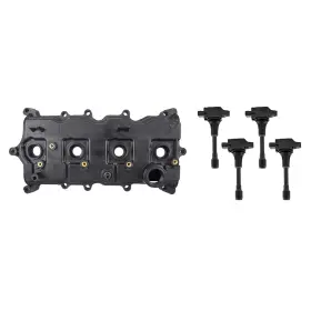 4870-0005c5 Brock Valve Cover With Gasket And 4 Pc Set Ignition Coils For 07-12 Nissan Altima Sentra 4870-0005c5 Brock Valve Cover With Gasket And 4 Pc Set Ignition Coils For 07-12 Nissan Altima Sentra