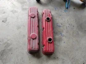 1232069 Buick 1232068/69 400 430 455 Valve Covers Skylark Gs Gm Steel