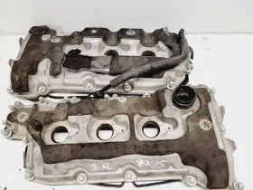 12667120 Cadillac 2013-2016 Srx 3.6l Engine Head Valve Covers Set Aluminum Oem