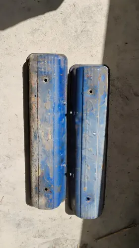 Cadillac 1949 62 331 Pair Of Series Valve Covers 2 Bolt Script Read