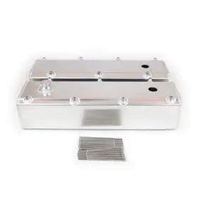 65-386 Canton Racing Valve Cover Fabricated Tall Aluminum For Ford 429/460 Bbf