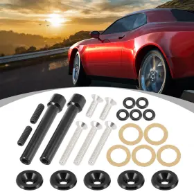 Carpopart 747709019673 Engine Valve Cover Washer Bolt Kit Black Fit For Honda D-series Engines D15 D16
