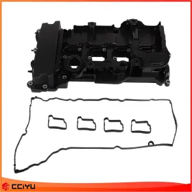 Ze1215579617967101g Cciyu Valve Cover With Gasket Fits 11-15 Mercedes Slk200 E250 C250 C200 C180 1.8l M271
