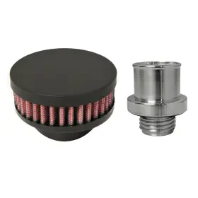 1-0602-3 Cfm Performance Valve Cover Breather Oil Cap 2023 Honda Civic Type R Flat Black