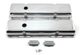 Hz-6061-1-pol Cfr Performance Polished Ball Milled Valve Covers For Chevy Sbc 283 400 Short Baffled Hz-6061-1-pol Cfr Performance Polished Ball Milled Valve Covers For Chevy Sbc 283 400 Short Baffled