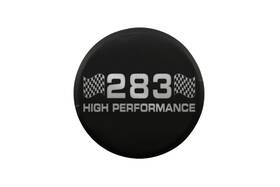 Cfr Performance Hz-6103-pbk-283 Aluminum Breather Smooth Style Laser-etched 283 Matte Black