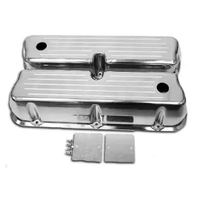 Hz-6728-1-pol Cfr Performance 62-85 Ford Small Block 5.0l Tall Polished Al Valve Covers - Ball Milled Hz-6728-1-pol Cfr Performance 62-85 Ford Small Block 5.0l Tall Polished Al Valve Covers - Ball Milled