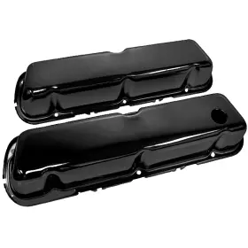 Hz-9239-pbk Cfr Performance Fits 1986-1995 Ford 302 5.0l Fox-body Mustang Steel Valve Covers Black