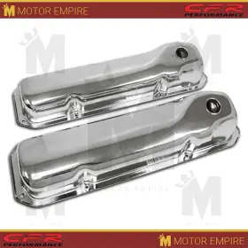 Hz-9295-c Cfr Performance For 1969-1982 Ford Small Block 351c 351m 400m Boss 302 Steel Valve Covers Chrome