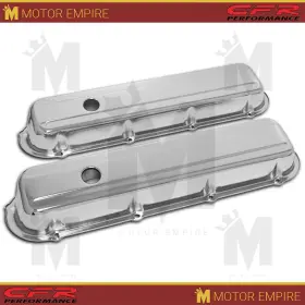368-425-472-500 Cfr Performance Hz-9521-c Fit 1968-1984 Cadillac V8 Engine Valve Covers Chrome
