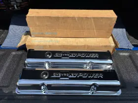 14044824 Chevrolet Vintage Nos Gm Small Block Chevy Valve Covers #14044824 With Original Boxes