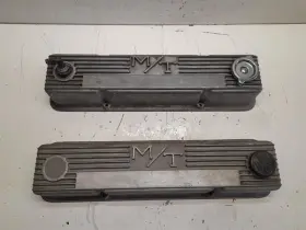 350.gm1k70 Chevrolet Pair Sbc Mickey Thompson M/t 140r-50b Small Block Valve Covers 1413423