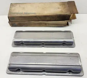 3813005 Chevrolet Nos 1960 1969 Corvair F.c. Turbo Air Valve Cover Set Steel