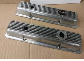 3989005 Chevrolet Camaro Z28 302 Corvette Lt-1 350 Finned Aluminum Valve Covers Gm 3989005 Chevrolet Camaro Z28 302 Corvette Lt-1 350 Finned Aluminum Valve Covers Gm
