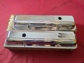 3923226 Chevrolet Gm Nos 1968 Camaro Z28 Ss350 Chevelle Chrome Valve Covers #3923226 Sb 3923226 Chevrolet Gm Nos 1968 Camaro Z28 Ss350 Chevelle Chrome Valve Covers #3923226 Sb