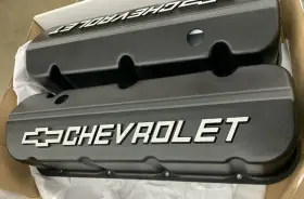 25534323 Chevrolet Performance Big Block Aluminum Valve Covers Discontinued Pair 25534323 Chevrolet Performance Big Block Aluminum Valve Covers Discontinued Pair