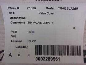 Chevrolet Truck 350.gm8g06 Trailblaz 2006 Valve Cover 240269-1