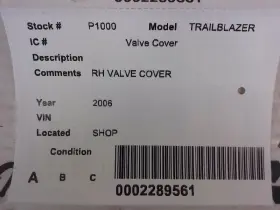 350.gm8g06 Chevrolet Truck Trailblaz 2006 Valve Cover 240269-1