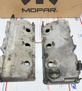350-999993 Chrysler 2006-2010 Magnum Charger Both Aluminum Engine Valve Covers 3.5l