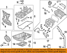 5048669ad Chrysler Oem 22-24 Compass Enginetransaxle Engine Parts-valve Cover