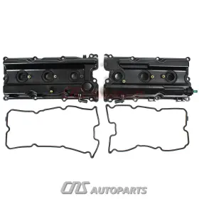 M23041042a Cns Pair Lh Rh Engine Valve Covers For 05-19 Nissan Frontier 05-12 Pathfinder 4.0l
