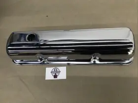 Cbk-9296-c Cobra-tek For 1957-76 Ford Big Block Fe 352 390 406 427 428 Steel Valve Cover - Chrome