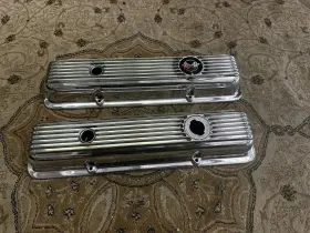 474207 Corvette Chevrolet Camaro Used Polished Lt-1 Valve Covers Lh/rh 1969 Z/28 302 350