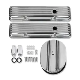 R27194 Demotor Performance For Sbc 1958-1986 Short Finned Valve Covers &12 Inch Oval Air Cleaner Partial