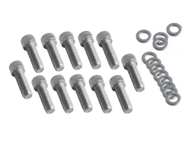 De-8455 Dewhel Stainless Steel Sbf Valve Cover Bolts Kit Compatibel With Small Block