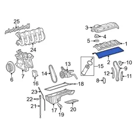 5117284aa Dodge Oe For Sprinter 3500 2003-2006 Engine Valve Cover Gasket