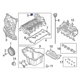 68440220aa Dodge Oe For Hornet 2024-2025 Upper Engine Valve Cover Washer Seal
