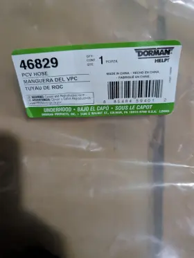 46829 Dorman Pcv Tube Assembly
