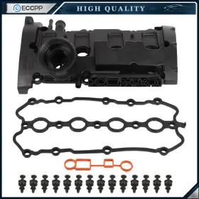 E179cp678s1 Eccpp Valve Cover For 2006-2008 Volkswagen Jetta 2.0l 2.0t Gli Wolfsburg Edition Trims