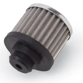 Edelbrock 085347044207 4420 Chrome Valve Cover Breather