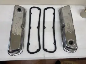412711 Edelbrock Signature Series Valve Covers 1979-1995 5.0l 5.8l Mustang
