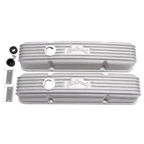 41439 Edelbrock Classic Series Valve Cover With Breather Hole Satin