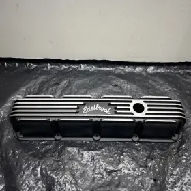 41603-4160 Edelbrock Tall 41603 Finned Valve Covers Ford Small Block 289 302 351w 4160