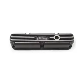 41763 Edelbrock Classic Cast Alum Valve Covers Fits Chrysler Small Block La