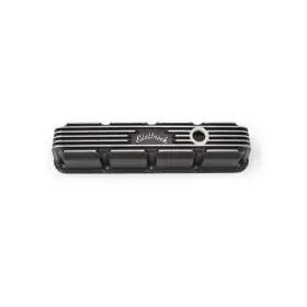 41773 Edelbrock Classic Cast Alum. Valve Covers Fits Dodge Small Block Magnum V8