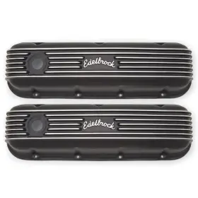 41853 Edelbrock Engine Valve Cover Set Part # Free Shipping
