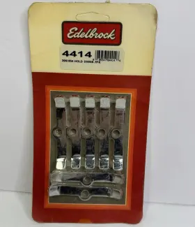 4414 Edelbrock Hold-down Tab Kits For Big-block Chevy 396/454 Set Of 7