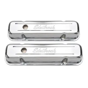 4457 Edelbrock Engine Valve Cover Set Part # Free Shipping