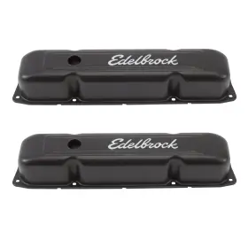 Edl-4493 Edelbrock 4493 Valve Covers Pair