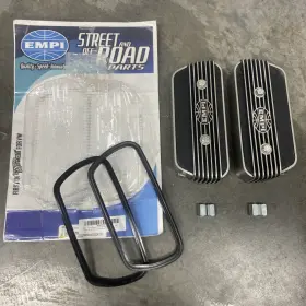 00-8852-0 Empi Valve Covers Channeled Bolt On Fits 1500cc And Up Vw Dunebuggy 8852