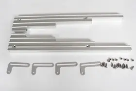 Esp-voa-21-563 Espeedpro21 Small Block Chevy Finned Aluminum Wire Loom Holder Sbc 327 350 400 305 307 283