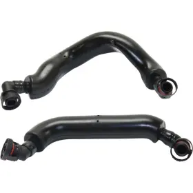 14332882 Evan-fischer Pair Set Of 2 Breather Hoses Driver And Passenger Side For 545 745 645 Coupe X5