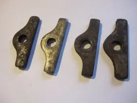4132984 Fiat 850 Spider Coupe Sedan Set Of 4 Valve Cover Hold Down Washers