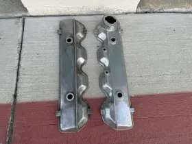 4158644 Fiat Spider Cam Valve Cover 1966-1985 Intake Oil Pair Polished 124 131